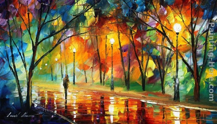 Leonid Afremov EVENING IN THE PARK